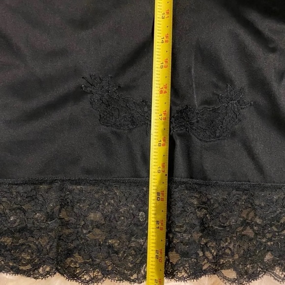 Vintage 1960s 1970s slip dress and skirt - Picture 8 of 9